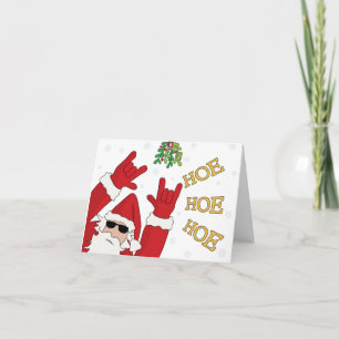 Cartão Papai Noel Mau