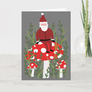 Cartão Papai Noel no XMAS PERSONALIZADO de Cogumelo Mágic