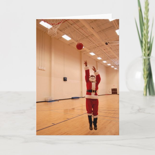 Cartão Papai Noel Preto (Frente)