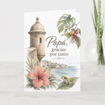Papai Obrigado Por Tanto Puerto Rico Dia dos Pais