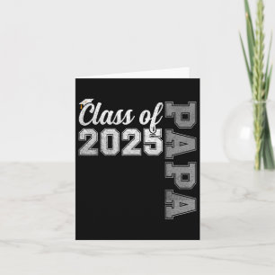 Cartão Papai Senior 2025 Orgulhoso Papai De Um Formando D