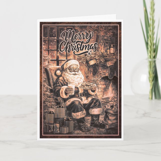 Cartão Papais noeis (Frente)