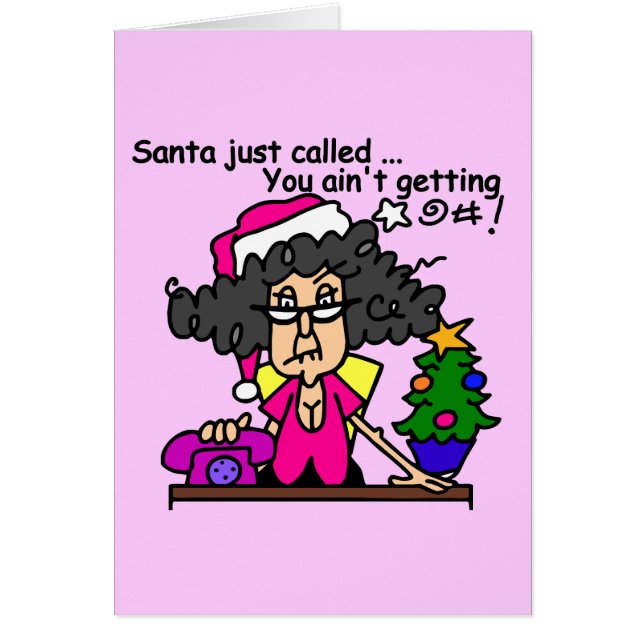 Cartão Papais noeis Chamados (Frente)