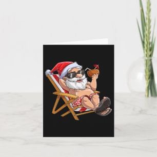 Cartão Papais noeis De Natal Em Julho T Camiseiros Menino
