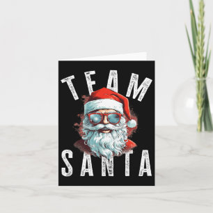 Cartão Papais noeis de Natal Engraçado Xmas Papai Noel 1