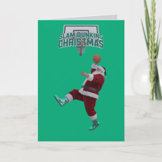 Cartão Papais noeis de pato de Slam