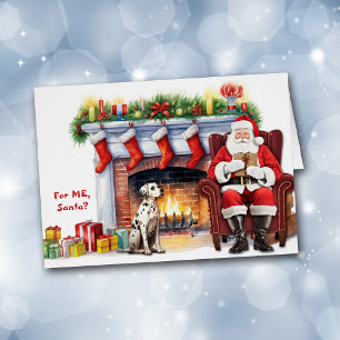 Cartão Papais noeis Dift Dalmacit