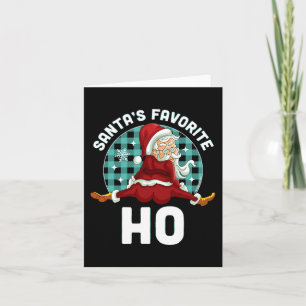 Cartão Papais noeis Favoritos Ho - Natal dos Papais noeis