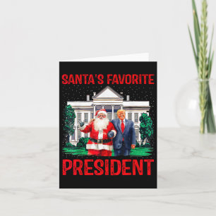 Cartão Papais noeis Favoritos Papais noeis Trump Dance En