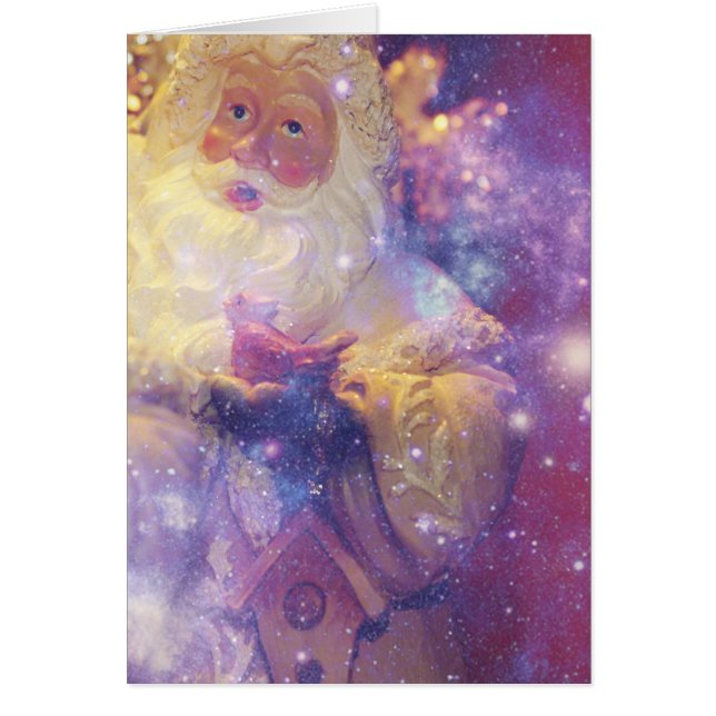 Cartão Papais noeis Natal (Frente)