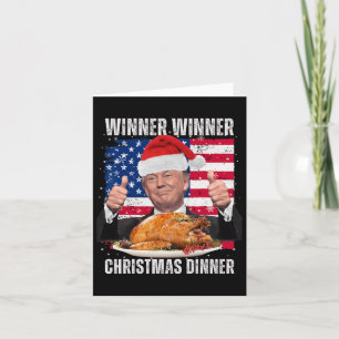 Cartão Papais noeis Tremem o Natal Humor Engraçado Trump