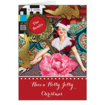 Papais noeis Vintage Retro Xmas