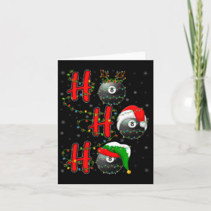 Cartão Papais noeis Xmas da Família Correspondentes Ho Ho