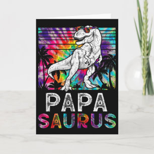 Cartão Papasaurus Dinossauro Papa Saurus Família Correspo