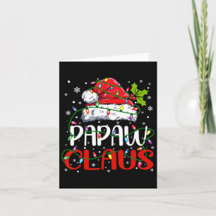 Cartão Papaw Claus Papais noeis de Natal Correspondentes 