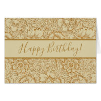 Papel de Parede Floral Papoula de William Morris