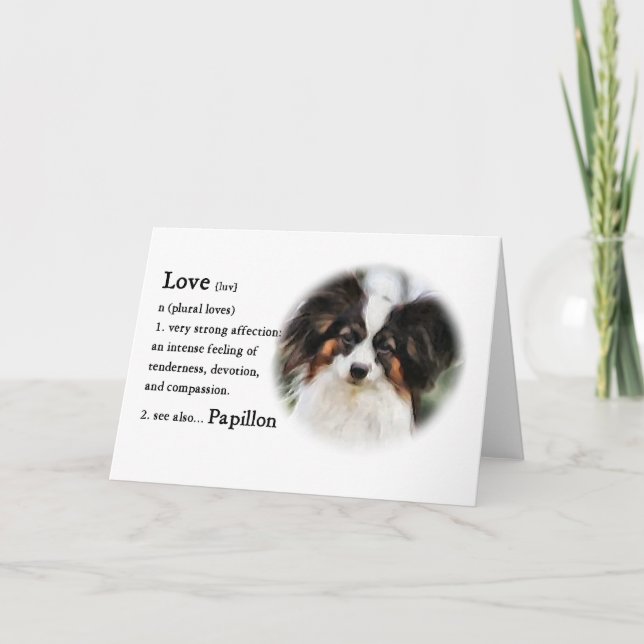 Cartão Papillon Art Gifts (Frente)