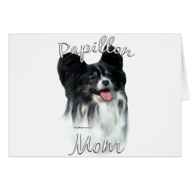 Cartão Papillon Mãe 2 (Frente Horizontal)