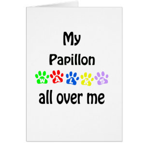 Cartão Papillon Walks Design