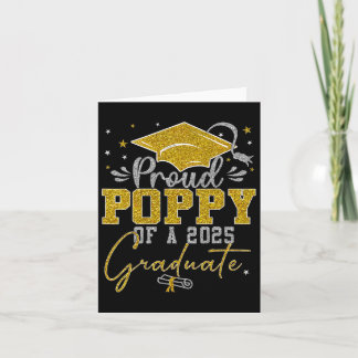 Cartão Papoila Orgulhosa De Um Formando De Graduação Cl D