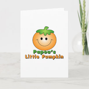 Cartão Papou Little Pumpkin