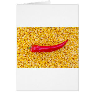 Cartão Paprika no milho
