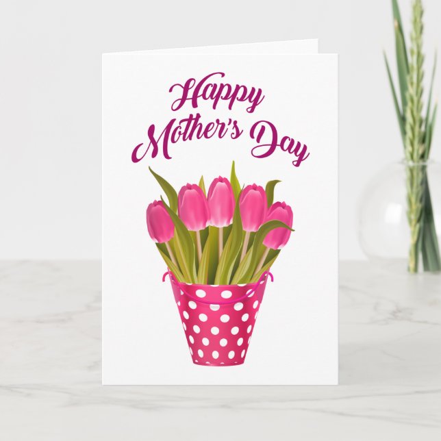 Cartão Para a melhor mãe do mundo. (Frente)