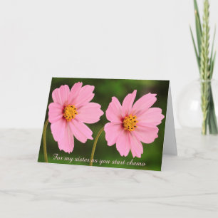 Cartão Para a minha quimio de Cancer Irmã