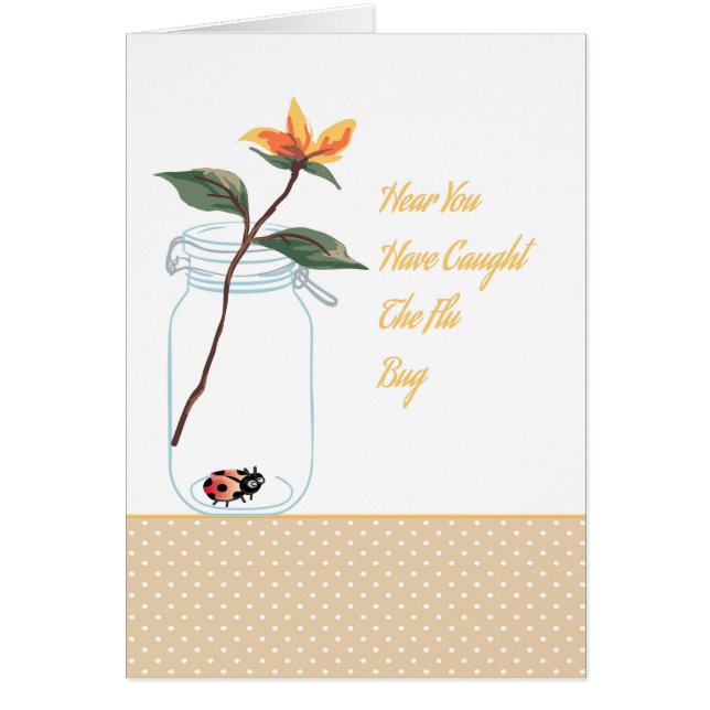 Cartão para alguém com gripe (Frente)