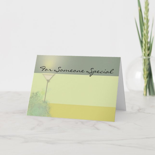 Cartão Para alguém especial (Frente)