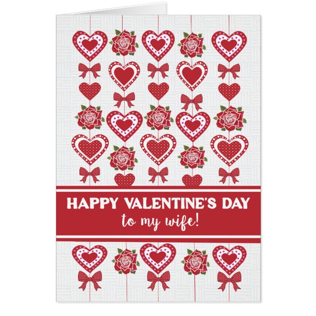 Cartão Para Arcos de Rosas vermelhas de Namorados de Espo (Frente)