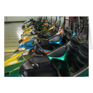 Cartão Pára-choque da Funland Carros Rehoboth Beach Cartã