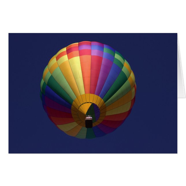 Cartão Para cima e para fora (Frente Horizontal)