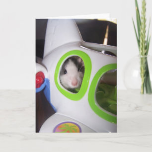 Cartão Para cima, para cima e para fora