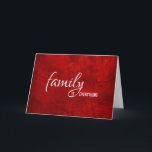 Cartão para couro vermelho de aniversário genial<br><div class="desc">Aniversário para genro com a textura vermelha de couro.</div>