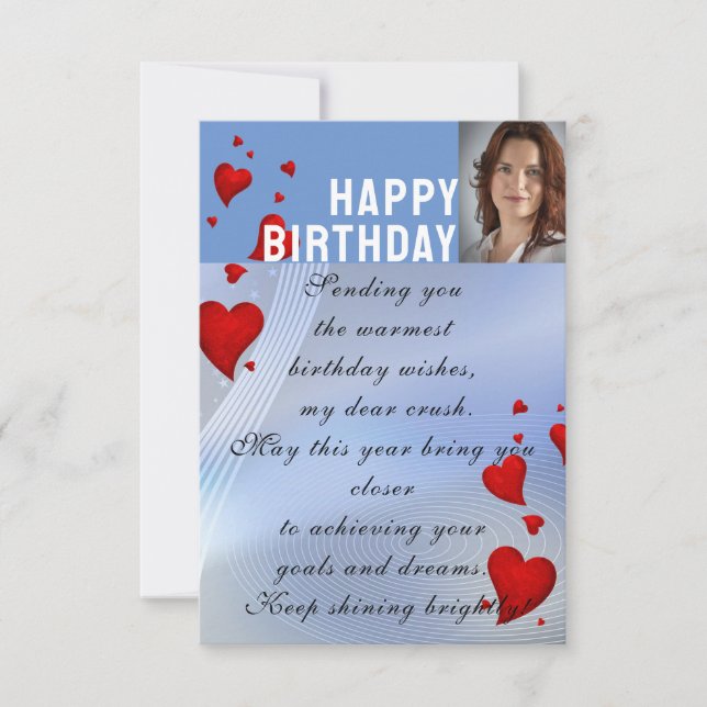 Cartão Para crush  (Frente)