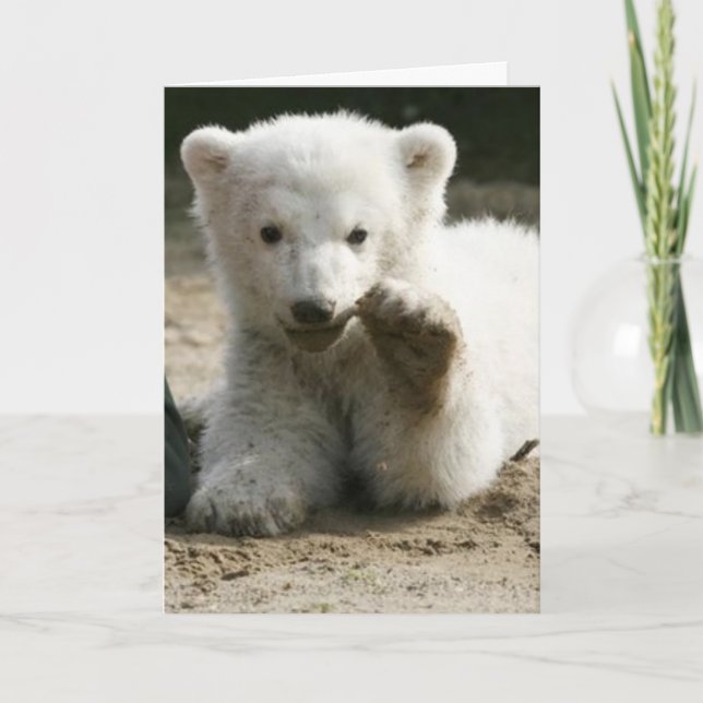 Cartão Para dizer apenas olá! (Frente)