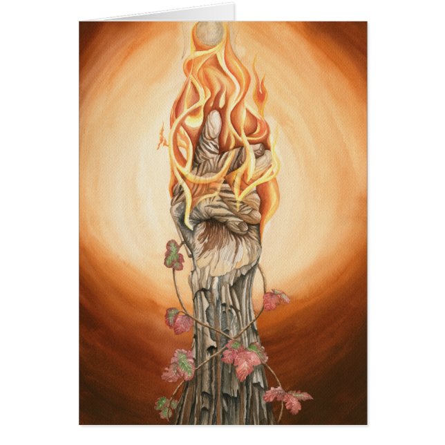 Cartão para dryad Redwood (Frente)