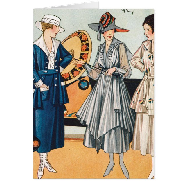 Cartão Para fora com as meninas (Frente)