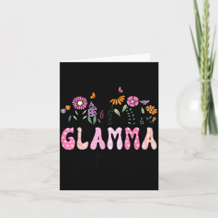 Cartão Para Glamma Est Pink Wildflower Promovido