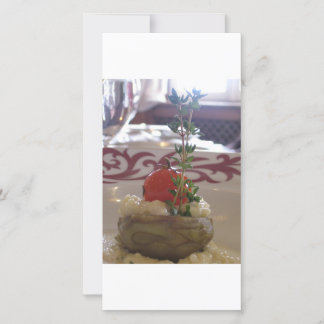 Cartão para gourmet