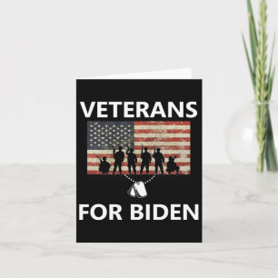 Cartão Para Joe Biden Kamala Harris 2020 Vet Election