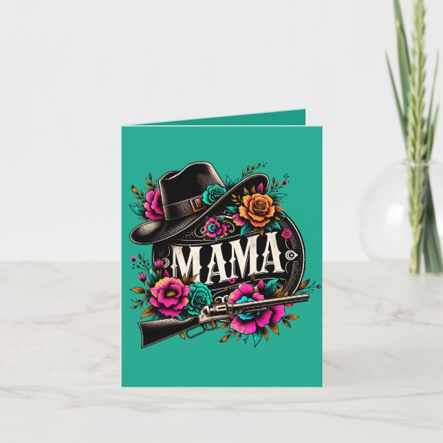 Cartão para mamãe; mãe; dia das mães;  (Frente)