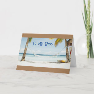 CARTÃO **PARA MEU CHEFE** VOCÊ MERECE UM "ANIVERSÁRIO DE 