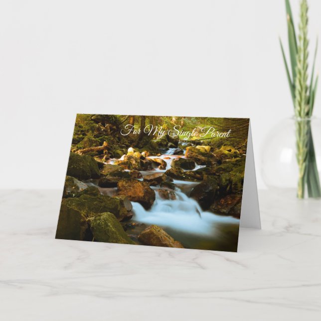 Cartão Para Meu Pai Solteiro (Frente)