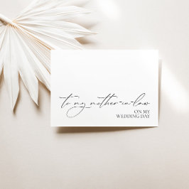 Cartão "Para Minha Mãe Em Direito No Meu Dia De Ca