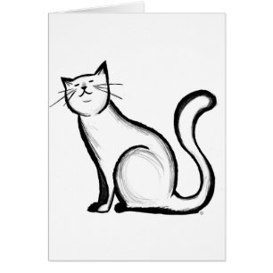 Cartão Para o amante do gato