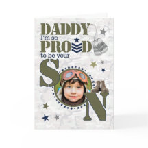 para o aniversário do Pai do Son Militar