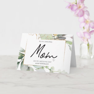 Cartão Para O Casamento Da Minha Mãe Obrigado Por Brides.