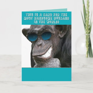 Cartão Para o marido mais bonito do mundo!